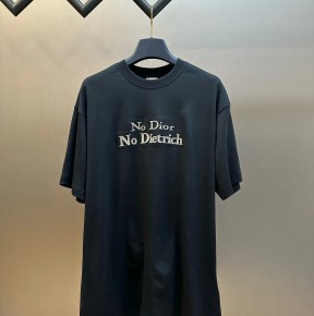 [공용] 디ㅇ 자수 티셔츠 2컬러