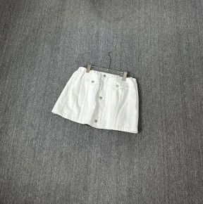 [세일][한정수량] 미ㅇ미우 데님 포플린 미니 스커트