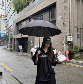 [공용][세트] 블랙 컬러 메쉬 스타디움 풋볼 져지 셋업
