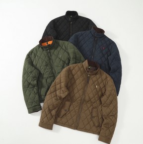 [공용] 폴ㄹ 랄프로렌 코듀로이 퀼팅 바라쿠다 자켓 4컬러