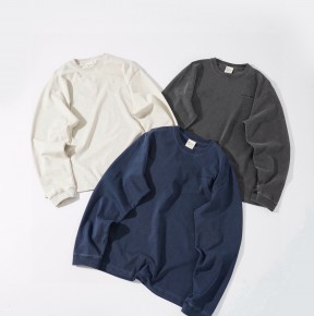 [공용] 스ㄴ우피크 X 저널 스탠다드 피그먼트 로고 롱슬리브 3컬러